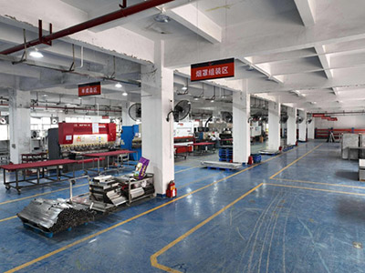 A corner of the factory