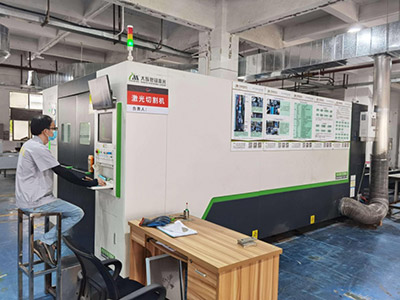 A corner of the factory