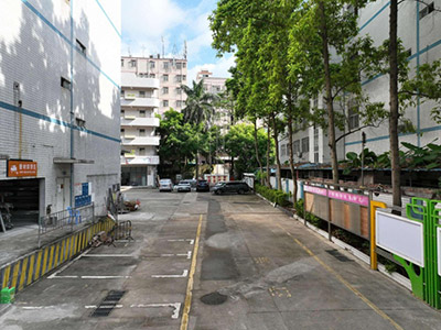 A corner of the factory