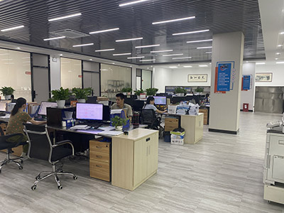 A corner of the factory