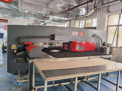 A corner of the factory