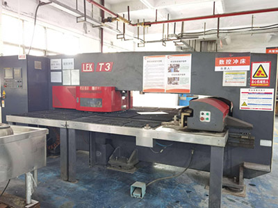 A corner of the factory