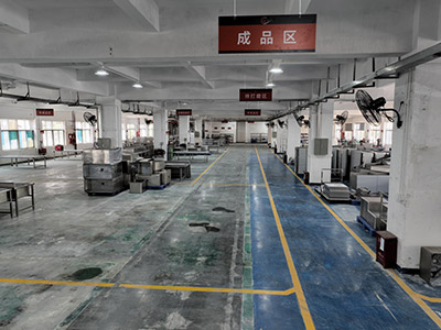 A corner of the factory