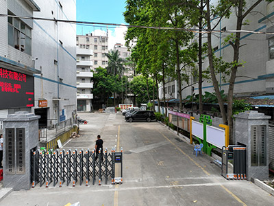 A corner of the factory