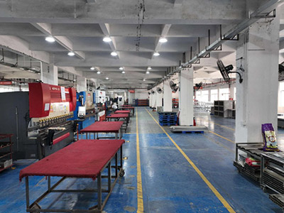 A corner of the factory
