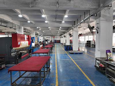 A corner of the factory