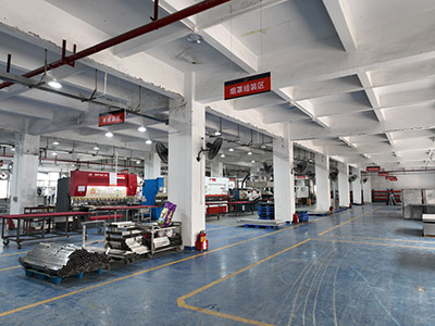 A corner of the factory