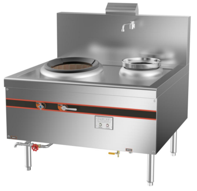 Gas single head single tail small stir fry stove