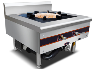 Gas single head short soup stove