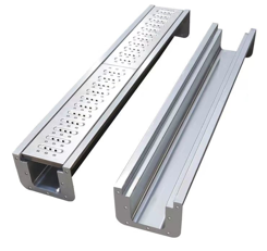 Stainless steel drainage ditch