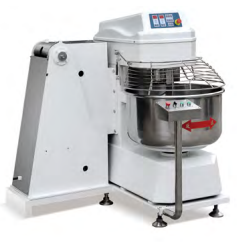Off-cylinder powder mixer