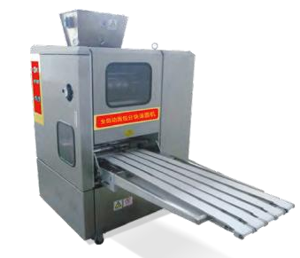 Five-line continuous dividing and rounding machine
