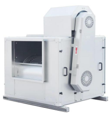 Medium pressure double suction low-noise centrifugal fan