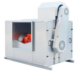 High pressure double suction centrifugal fan