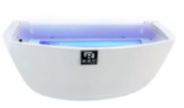 Sticky fly killing lamp