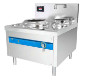 Single burner induction wok cooker