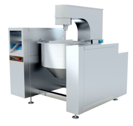 Automatic high viscositylnduction mixer cooker