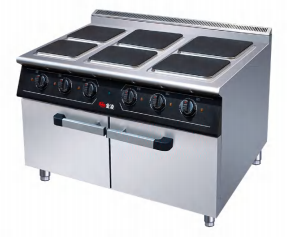 Electric6Hot-Plate Cooker With Cabinet