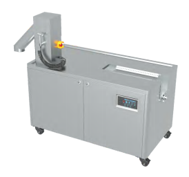 Residue processing machine