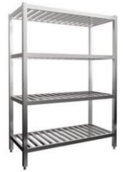 Four layer pipe rack
